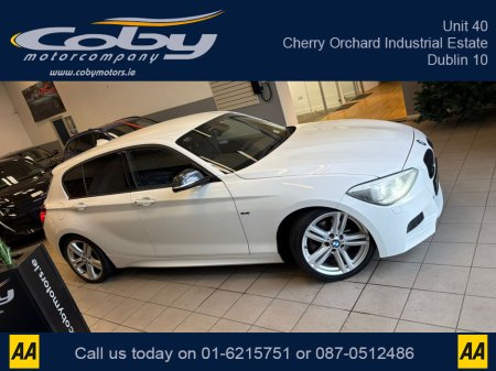 2012 BMW 1 Series 1.6 5DR AUTO M-Sport . NCT Cruise Control, Dual Climate Control, Alloy Wheels, Revers Camera, Bluetooth, Folding Rear Seats, CD Player & more. €9,950 thumbnail