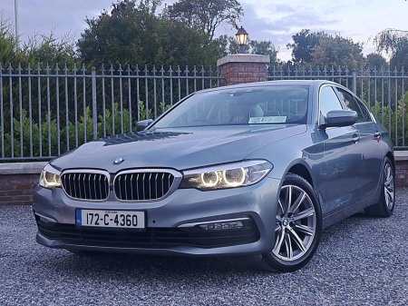 2017 BMW 5 Series Saloon SE model Automatic 2.0 Diesel 190 Bhp with cream leather seats, Rear Privacy Glass.. €14,890