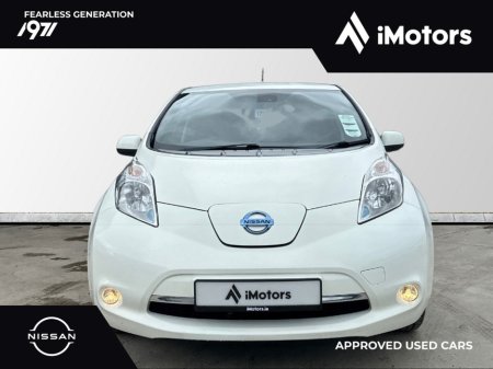 2017 Nissan Leaf Nissan Leaf 30kWh SV | Electric Hatchback | Cold Pack | Auto | White | Letterkenny €7,900