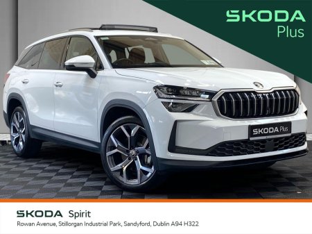 2024 Skoda Kodiaq SEL + 1.5TSI 202bhp DSG PHEV €50,950