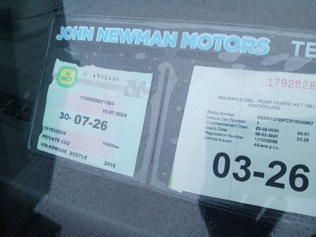 2016 Volkswagen Beetle 1.2 TSI 105HP BEETLE BMT €14,995 thumbnail