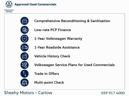 2022 Volkswagen Transporter 2.0TDI Highline 4Motion DSG LWB €26,950 thumbnail