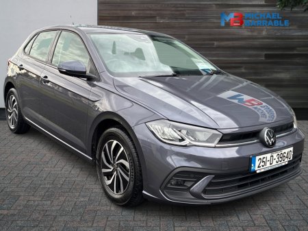 2025 Volkswagen Polo LIFE 1.0 TSI 95BHP MANUAL 5SPEED €24,950