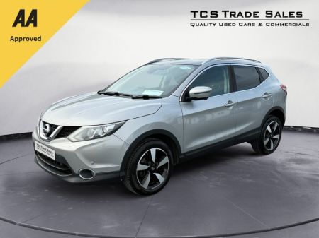 2017 Nissan Qashqai 1.5 DCI N-VISION 110BHP - NATIONWIDE  WARRANTY - €54/WEEK €NO DEPOSIT €11,149