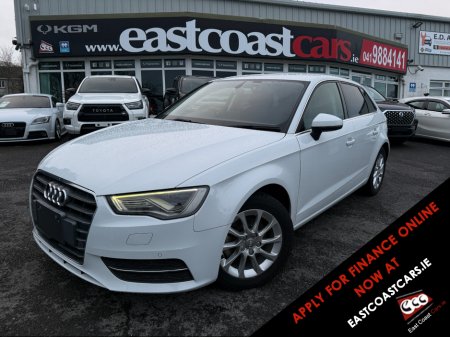2016 Audi A3 162 REG 1.4 TFSI PRIVACY GLASS REV CAMERA BLUETOOTH -LOW TAX BAND €15,950