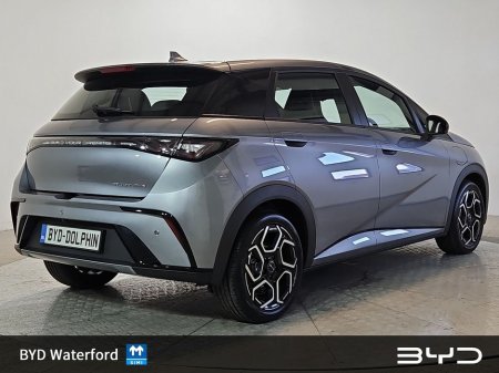 2026 BYD Dolphin *Finance Rates from 3.5%* Order Now for 261 Delivery COMFORT MODEL - 60kWh battery, 204HP, up to 427km range. Features include 360 Surround Camera, Heat Pump, Adaptive Cruise Control, Heated Seats, €33,719