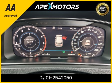 2018 Volkswagen Golf FINANCE ARRANGED * BEAUTIFUL PEARL WHITE ( NEW COLOUR)  * 1.4 HIGHLINE  * AUTOMATIC * AA APPROVED  * 101 SAFETY CHECKLIST * 12-MONTH ROADSIDE ASSIST  * IMMACULATE * TOP-SPEC * LOW LOW KMs * ADAPTIVE C €19,949 thumbnail