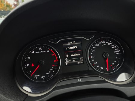 2018 Audi A3 ( 182 REG ) 1.4 TFSI FACE-LIFT- SMARTPHONE INTERFACE- SATNAV -  - NAVIGATION REVERSING CAMERA -BLIND SPOT - PARKING SENSORS €18,950 thumbnail