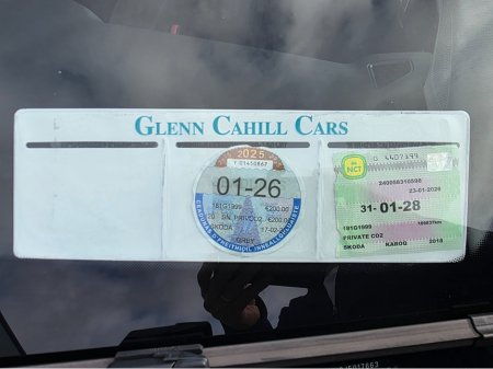 2018 Skoda Karoq STYLE 1.6 TDI 116 BHP - Pan Roof, Leather €15,900 thumbnail