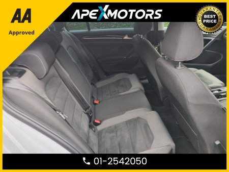 2018 Volkswagen Golf FINANCE ARRANGED * BEAUTIFUL PEARL WHITE ( NEW COLOUR)  * 1.4 HIGHLINE  * AUTOMATIC * AA APPROVED  * 101 SAFETY CHECKLIST * 12-MONTH ROADSIDE ASSIST  * IMMACULATE * TOP-SPEC * LOW LOW KMs * ADAPTIVE C €19,949 thumbnail