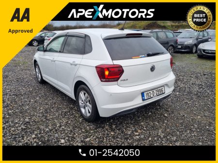 2019 Volkswagen Polo FINANCE ARRANGED * 1.0 NEW MODEL 5DR * NEW NCT JUN-27 * IMMACULATE * STAMPED SERVICE HISTORY * AA APPROVED * 101 SAFETY CHECKLIST * AUTOMATIC * COLOUR REVERSE CAMERA * TOP-SPEC 5DR HATCH * LOW LOW KMs €16,449 thumbnail