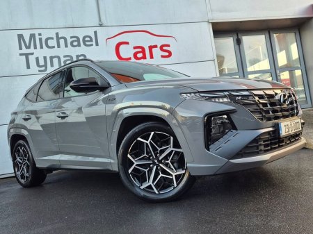 2023 Hyundai Tucson N Line - 1.6 Petrol Plug in Hybrid, Privacy Glass, 19” Diamond Cut Alloys, CarPlay, Cruise Control, Parking Sensors, KeyLess Entry €36,999