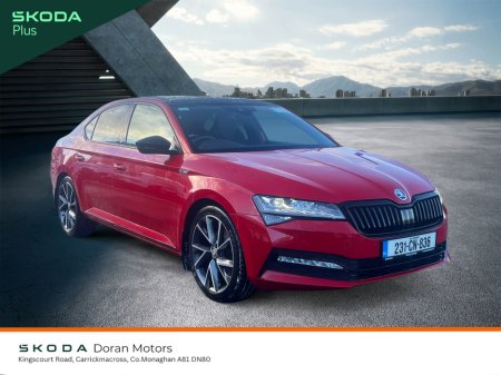 2023 Skoda Superb SPORT 2.0 TDI 150HP 5DR €38,500 thumbnail