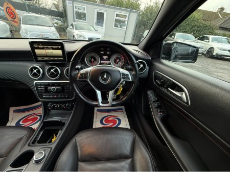 2014 Mercedes-Benz A Class A180 AMG INTERIOR FULL LEATHER SEATS / HI SPEC / SYSTEM LOW ROAD TAX BAND / SIMI DEALER €13,950 thumbnail