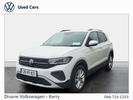 2025 Volkswagen T-Cross EDITION 75 1.0 TSI PETROL 95HP €28,950 thumbnail