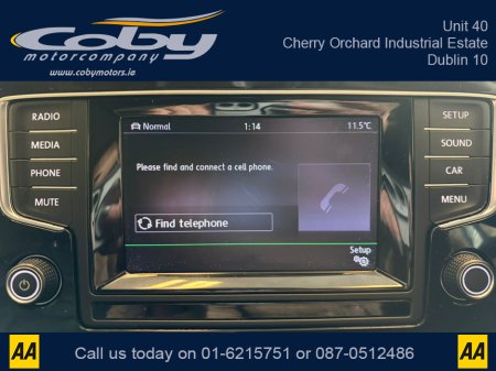 2013 Volkswagen Golf 1.4 5DR AUTO Highline. New NCT done before collection. Full Leather, Reverse Cam, Cruise Control, Heated Seats, Dual Climate, MFSW, Paddle Shift, Bluetooth and more. €11,450 thumbnail