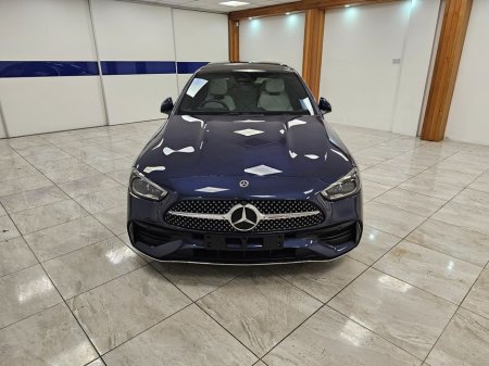 2025 Mercedes-Benz C Class BLUE WITH CREAM // PREMIUM C300E €62,950 thumbnail