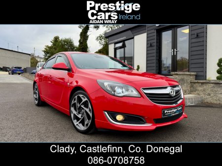 2017 Vauxhall Insignia 2.0 CDTI SRI VX-LINE ECOFLEX NAV 170 BHP 5DR,IRISH REG,NCT UNTIL 2027,TAX,FULL LEATHER,HEATED SEATS,XENON LIGHTS,REVERSE CAMERA,PRIVACY GLASS,BRIGHT RED,19