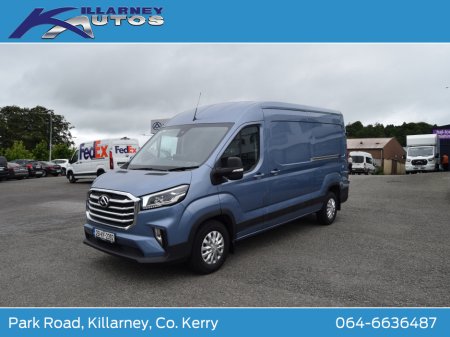 2025 Maxus Deliver 9 LWB Med Roof FWD LUX 2.0TDCi 150BHP Price plus 23% vat €27,950