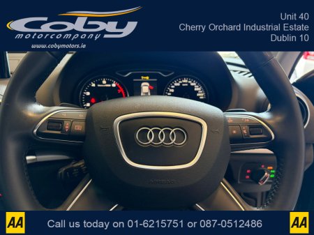 2014 Audi A3 Saloon 1.4 Auto 4dr Saloon. Stunning Car with, 2 Keys, New NCT. Alloy Wheels, Digital Dash, Dual Climate, Cruise, MFSW, Reverse Camera, Sat Nav, Bluetooth, Paddle Shift & more. €12,950 thumbnail
