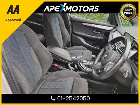 2019 BMW 2 Series Gran Tourer FINANCE ARRANGED * TOP SPEC M-SPORT * NEW NCT JAN-28 * 2.0 DIESEL AUTO * IMMACULATE (AS NEW)  * STAMPED SERVICE HISTORY * AA APPROVED * 101 SAFETY CHECKLIST * HEATED SEATS * COLOUR REVERSE CAMERA €23,749 thumbnail