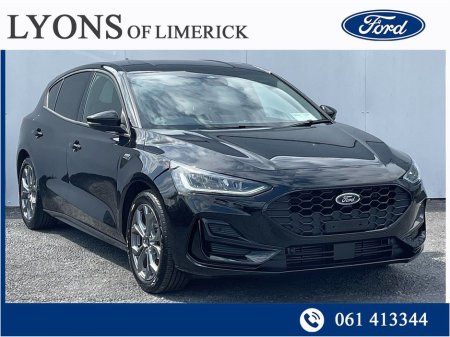 2026 Ford Focus ST-Line 5 door 1.0L EcoBoost 125PS Petrol 6 Speed €35,940