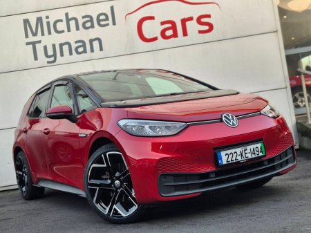 2022 Volkswagen ID.3 Pro 58KWH Life, 20” Alloys, Climate Control, Heated Seats, CarPlay - Trade in Price €20, 888. €20,999 thumbnail