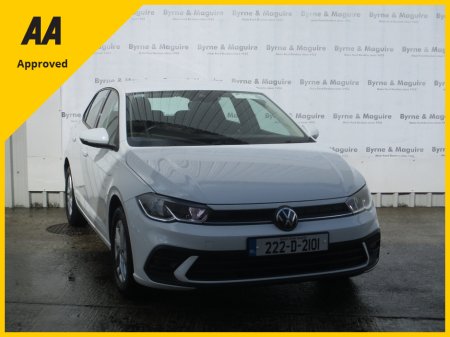 2022 Volkswagen Polo LIFE 1.0 TSI 95BHP MANUAL 5SPEED 5DR. FULLY SERVICED, WITH 12 MONTHS AA COVER AND 12 MONTHS WARRANTY ! €20,950