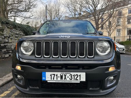 2017 Jeep Renegade 1.6 MULTIJET LONGITUDE 120PS 5DR €12,995