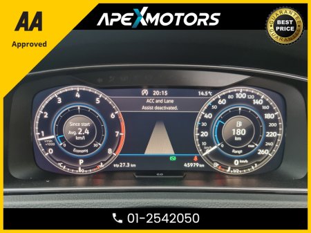 2019 Volkswagen Golf FINANCE ARRANGED * HIGHLINE EXTRA * DIGITAL SCREEN  * BIG SCREEN * AA APPROVED  * 101 SAFETY CHECKLIST * AUTOMATIC (DSG) * IMMACULATE * COLOUR REVERSE CAMERA * TOP-SPEC * LOW LOW KMs * ADAPTIVE CRUISE €19,949