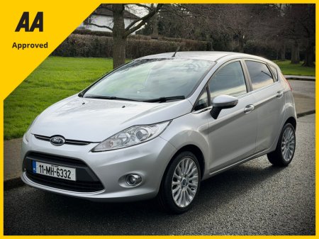 2011 Ford Fiesta 1.4 Titanium 5dr Hatchback | AA approved | 2 keys | July 26 nct | New timing belt | Sold serviced and valeted with warranty and motor history check provided. €4,999 thumbnail