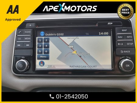 2017 Nissan Micra FINANCE ARRANGED * NEW MODEL  * 0.9 TOP-SPEC N-CONNECTA * NEW NCT NOV-27 * IMMACULATE * 8-STAMPS SERVICE HISTORY * AA APPROVED * 101 SAFETY CHECKLIST * CRUISE CONTROL * 2-KEYS * LOW TAX * 01-2542050 €9,449 thumbnail