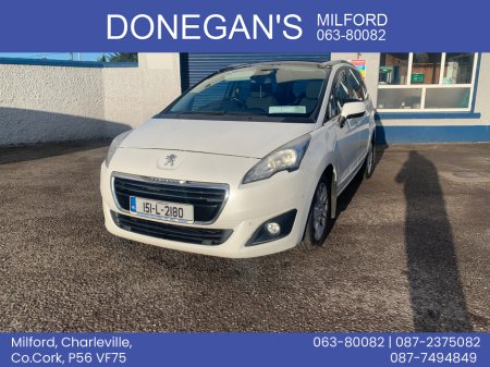 2015 Peugeot 5008 ACTIVE FAMILY 1.6 HDI 4DR €6,000 thumbnail