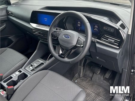 2025 Ford Transit Connect Trend Flexicab 5 seater 1.5 PHEV 150ps 6 speed Auto (V) Price Ex VAT *Trend heated seat pack, Fixed 2nd row window * €30,077 thumbnail