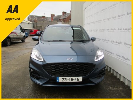 2023 Ford Kuga ST-LINE X 5DR 1.5 TD 120 S6. S6.2 M6, TOP OF THE RANGE WITH WINTER PACK, ONE CAREFUL OWNER AND FULL FORD SERVICE HISTORY !!12 MONTHS WARRANTY AND 12 MONTHS AA COVER. €37,950 thumbnail