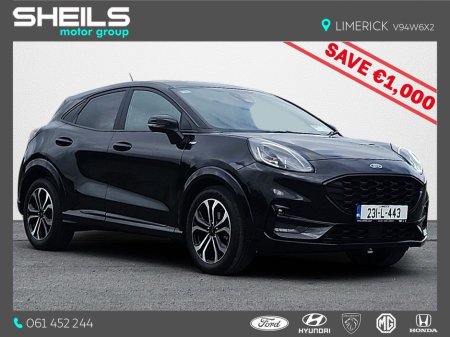 2023 Ford Puma 1.0L EcoB Hybrid 125PS ST-Line Automatic