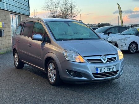 2011 Vauxhall Zafira  €3,450