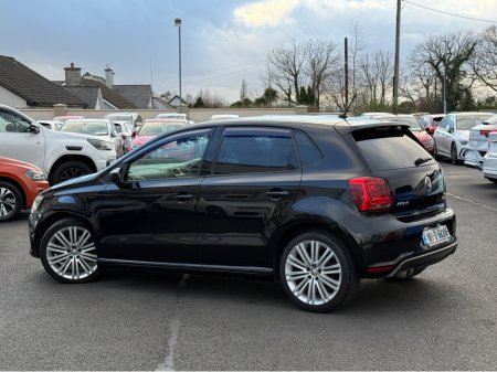 2016 Volkswagen Polo GT 1.4 150BHP AUTO * GT LINE INTERIOR, REAR VIEW CAMERA, CRUISE CONTROL, PADDLE SHIFT, TOUCH SCREEN RADIO, MULTIFUNCTION STEERING WHEEL, FRONT & REAR ELECTRIC WINDOWS, ISOFIX, TRIP COMPUTER* €13,950 thumbnail