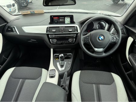2018 BMW 1 Series STYLE 2.0 AUTO * 3 STAGE HEATED SEATS, SERVICE BOOK PRESENT WITH 4 SERVICE STAMPS, REAR VIEW CAMERA, PARKING SENSORS FRONT & REAR, ADAPTIVE CRUISE CONTROL, PART LEATHER TRIM, 2 KEYS, ISOFIX, * €18,950 thumbnail