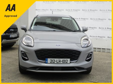 2021 Ford Puma TITANIUM 5DR 1.0T 125 MHEV. FULL FORD SERVICE HISTORY, SOLD WITH 2 YEARS NCT TEST, 12 MONTHS WARRANTY AND 12 MONTHS AA COVER !! €21,950