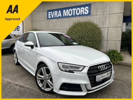 2017 Audi A3 HATCHBACK S-LINE AUTOMATIC 1.4 PETROL //WINTER SALE €2000 REDUCTION//HIGH SPEC//ELECTRIC DRIVERS SEAT//HEATED SEATS//KEYLESS ENTRY//ADAPTIVE CRUISE CONTROL// €19,950