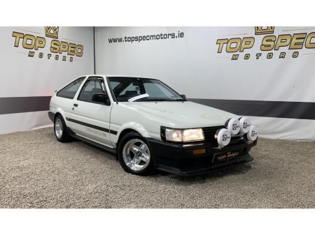 1985 Toyota Corolla 1.6 AE86 twincam €35,700