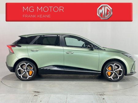 2024 MG MG4 EV X POWER RACING GREEN 435BHP 64KWH AUTO **HEATED ALCANTARA SEATS**18" DIAMOND CUT ALLOY WHEELS WITH TANZANITE ORANGE CALLIPERS**2 TONE ROOF**HEATED STEERING WHEEL**APPLE CARPLAY**TOUCH SCREEN DISPLAY** €30,995 thumbnail