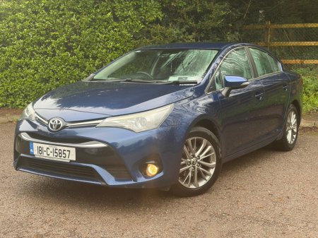 2018 Toyota Avensis 1.6 D-4D BUSINESS EDITION S/S 4DR €12,995