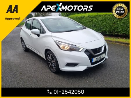 2019 Nissan Micra FINANCE ARRANGED * NEW MODEL 1.0 SV MY19 5DR * NEW NCT JAN-27 * LOW LOW KMs ONLY 45000KMs * IMMACULATE * LOW TAX * STAMPED SERVICE HISTORY * AA APPROVED * 101 SAFETY CHECKLIST * 01-2542050