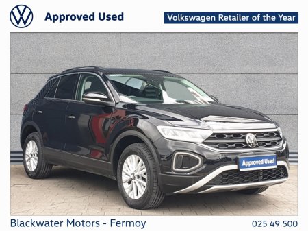 2023 Volkswagen T-Roc 1.0TSI 110BHP LIFE WITH REAR VIEW CAMERA €30,950