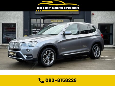 2016 BMW X3 2.0 20d xLine SUV 5dr Diesel Auto xDrive Euro 6 (s/s) (190 ps) PARKING SENSORS + FULL LEATHER INTERIOR + HEATED SEATS €19,400 thumbnail