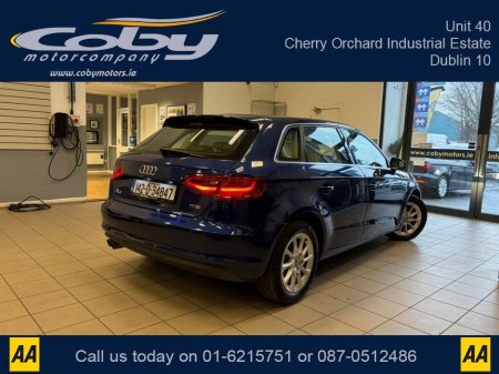 2014 Audi A3 1.4 Auto TFSI Hatchback. New NCT done before collection, Full Leather, Heated Seats, Panoramic Roof, Dual Climate Control, Reverse Camera, Parking Sensors, Full Electrics, Handsfree, and more. €12,950 thumbnail