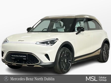 2025 Smart #1 Launch Edition - Panoramic Glass Roof - Heads-Up Display - Ambient Lighting - Reversing Camera - Sat Nav - Climate Control - Electric Heated Seats - Keyless Start - Apple CarPlay/Android Auto €38,950