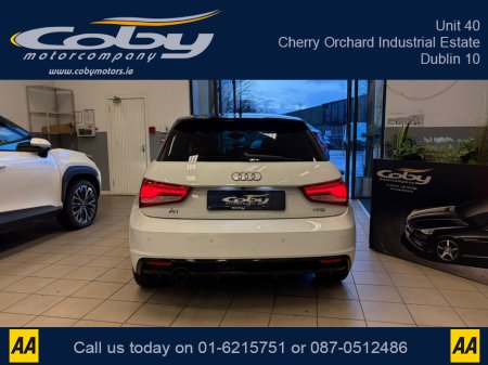 2018 Audi A1 1.0 5DR AUTO S LINE Pack. Stunning Car, New NCT done before collection, 2 keys, Alloy Wheels, Reverse Camera, Parking Sensors, Climate Control, Heated Seats, MFSW, Full Electrics and much more. €16,450 thumbnail
